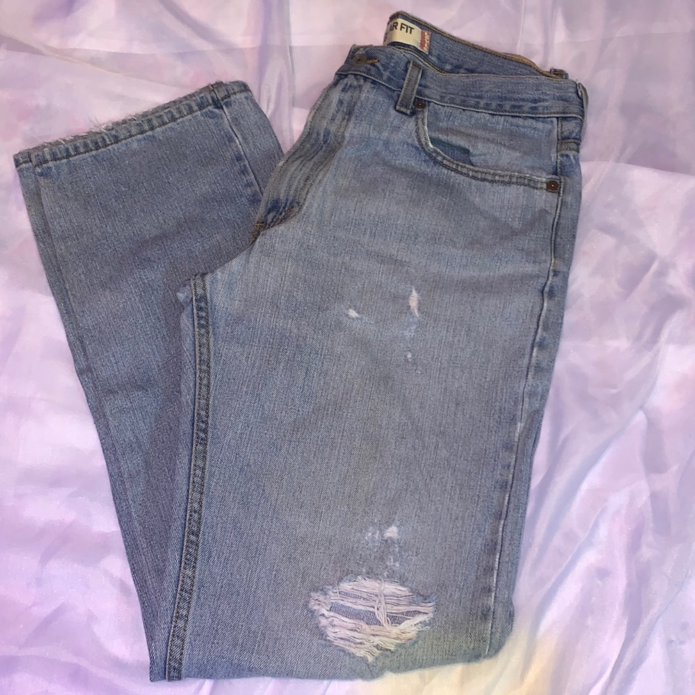 🎀MENS LEVI JEANS DISTRESSED🎀